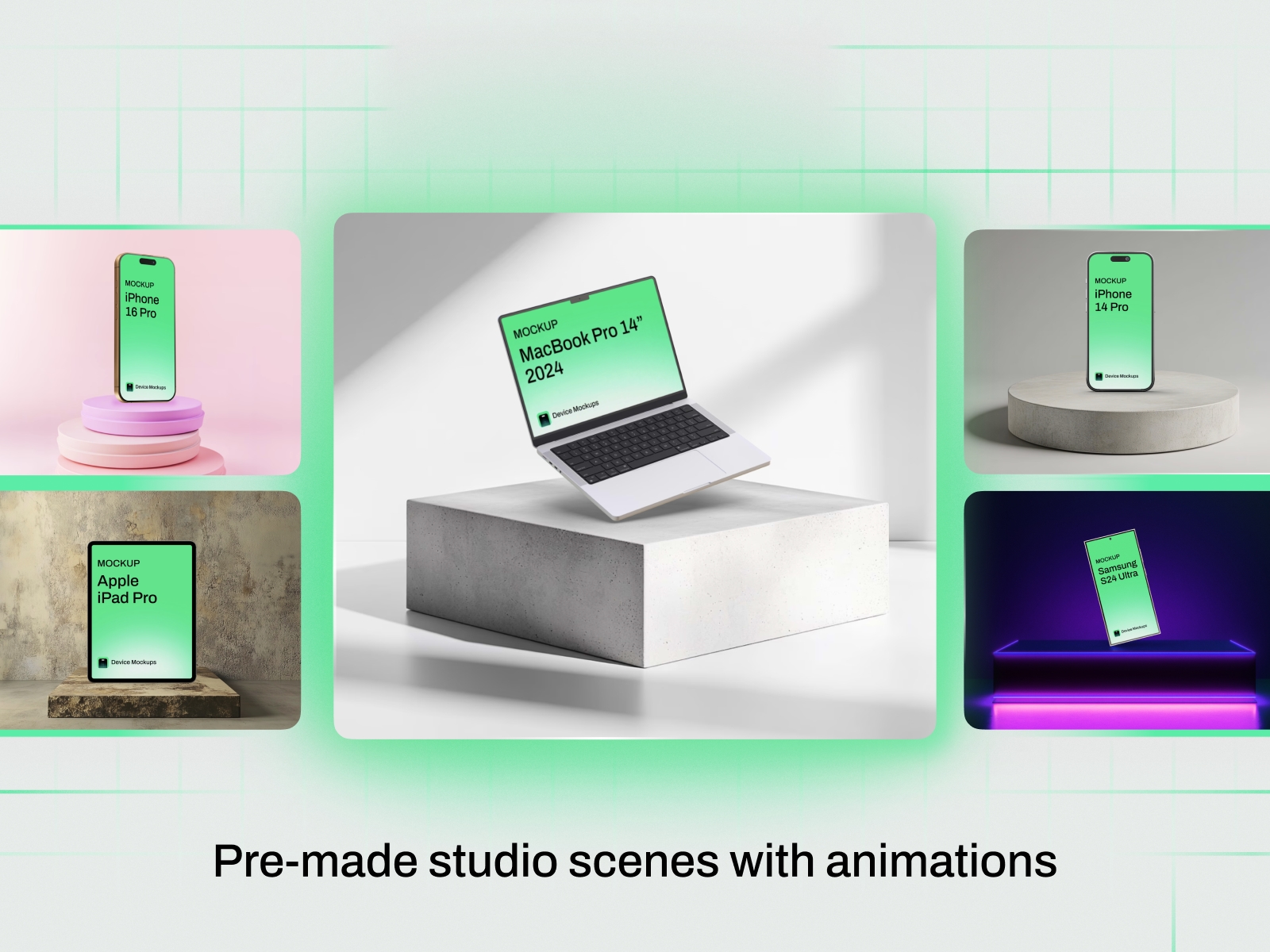 Screenshot 3 for Device Mockups, a Framer Marketplace plugin by Interface.