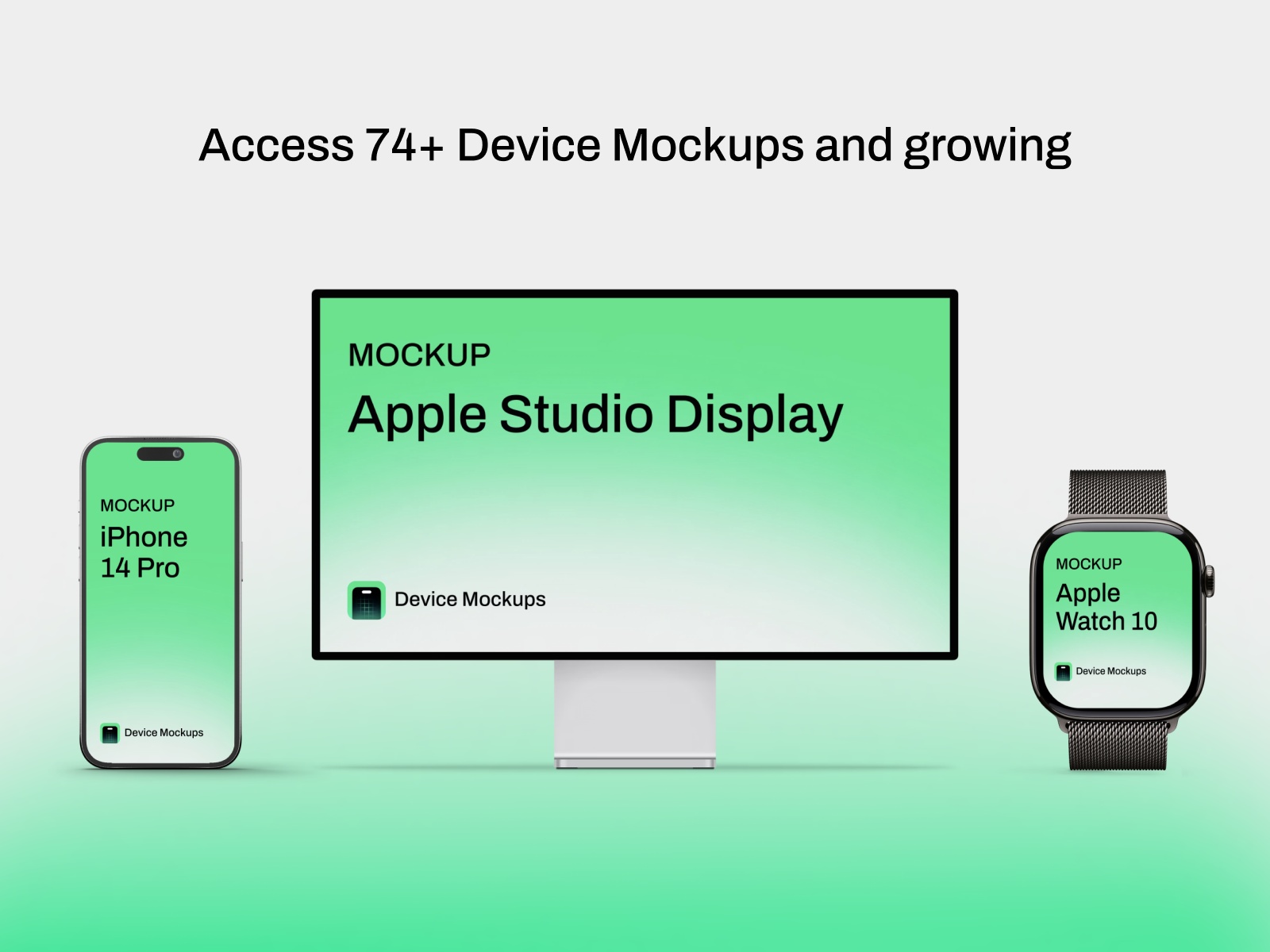 Screenshot 4 for Device Mockups, a Framer Marketplace plugin by Interface.