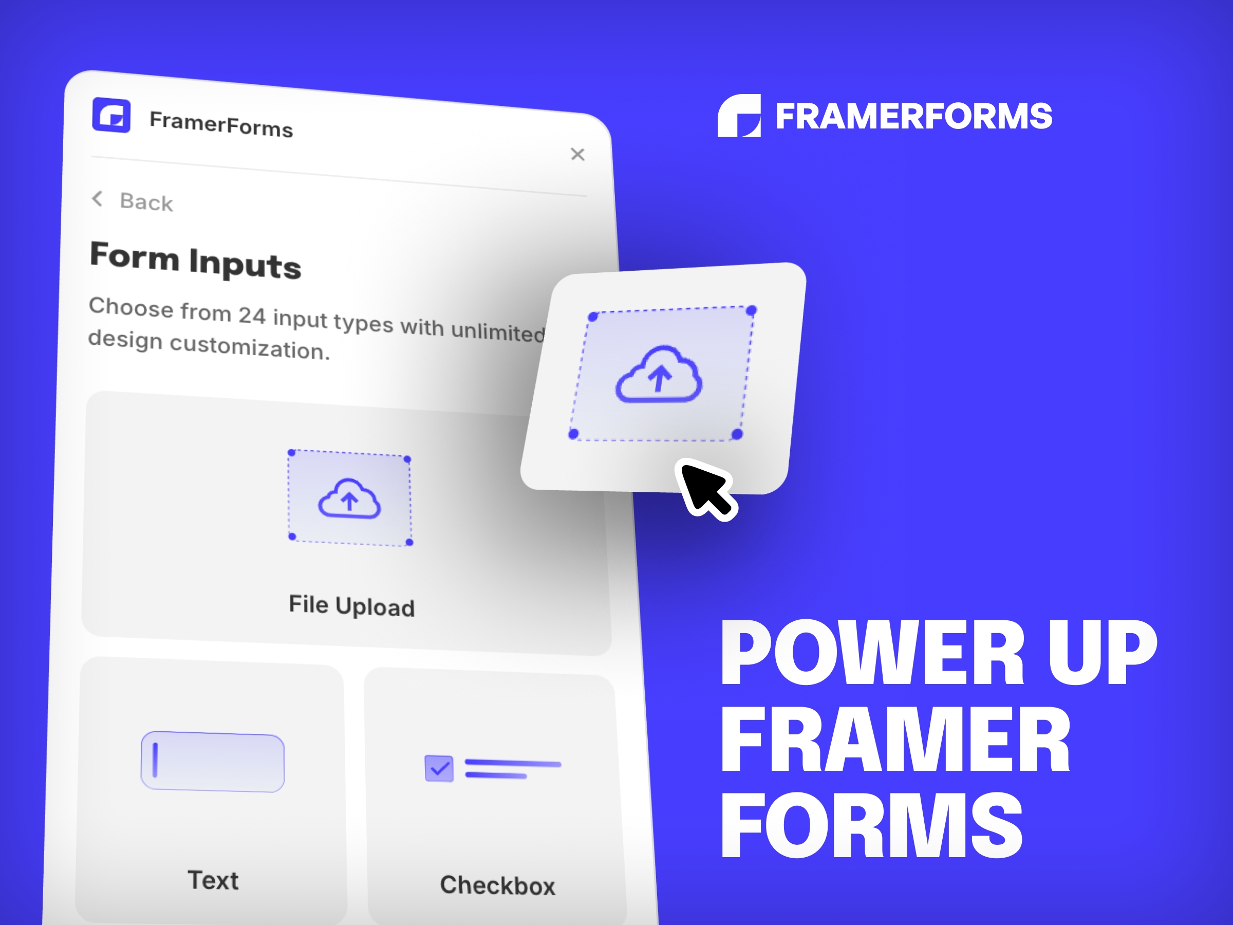Thumbnail 1 for FramerForms, a Framer Marketplace template by Insert Frame.