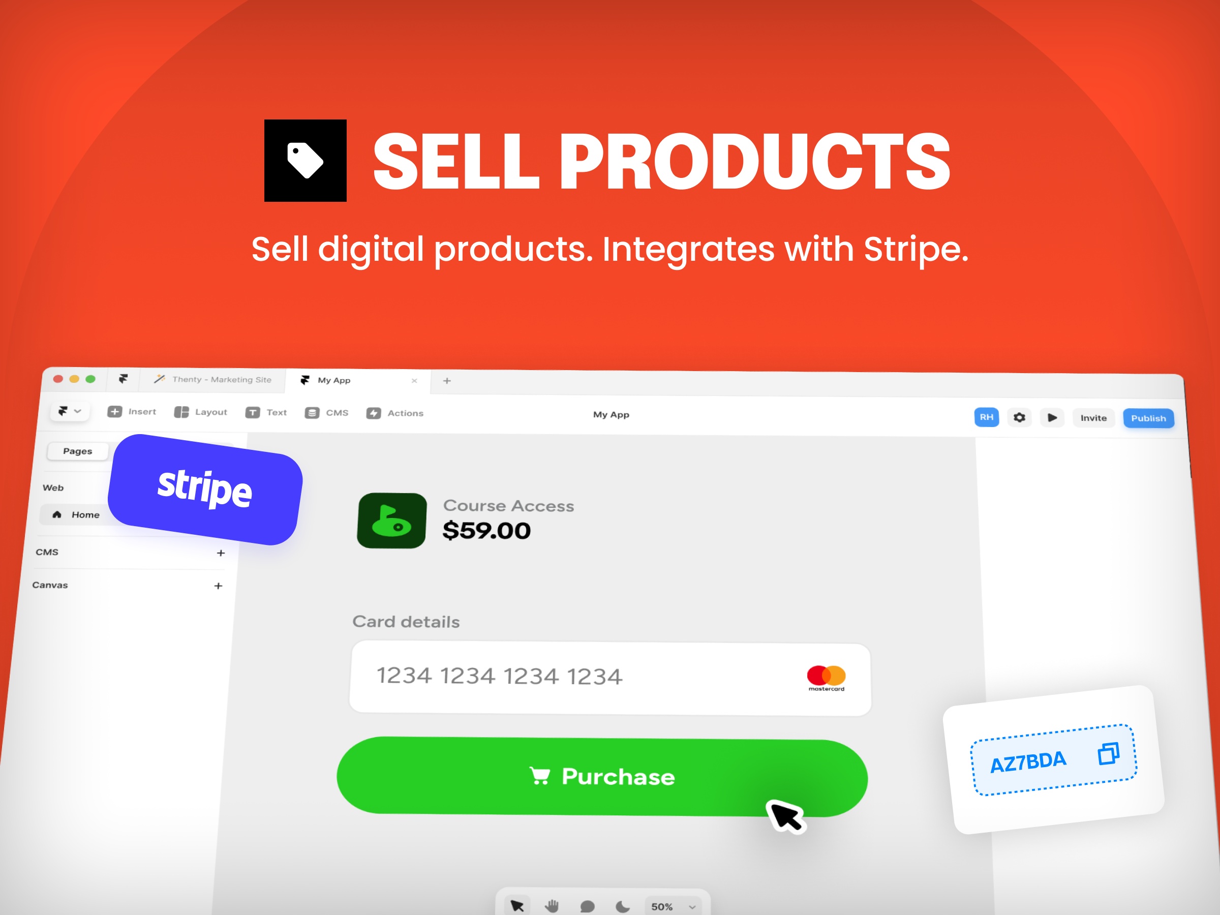 Thumbnail 2 for Thenty, a Framer Marketplace plugin by Insert Frame.