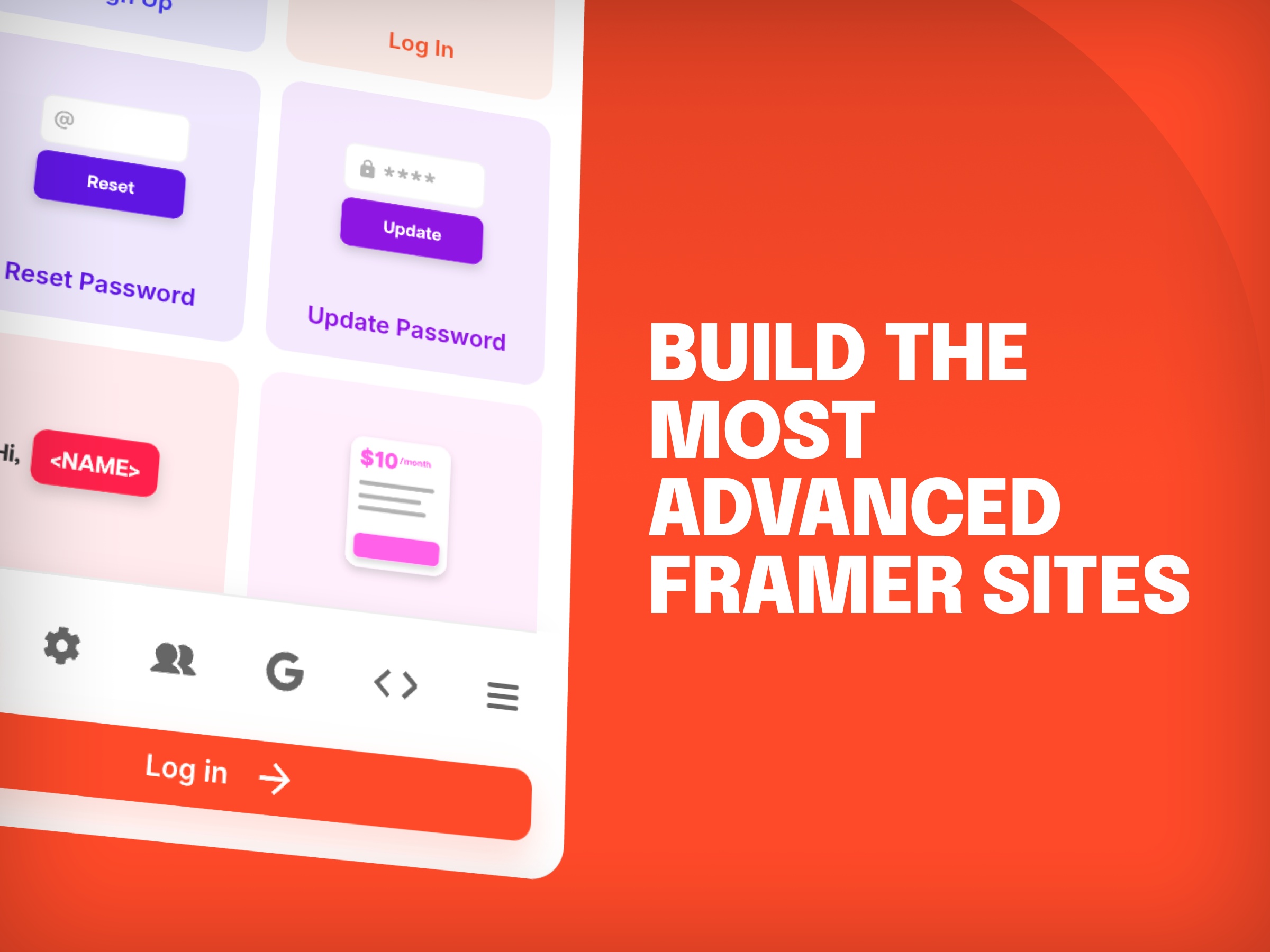 Screenshot 4 for Thenty, a Framer Marketplace plugin by Insert Frame.