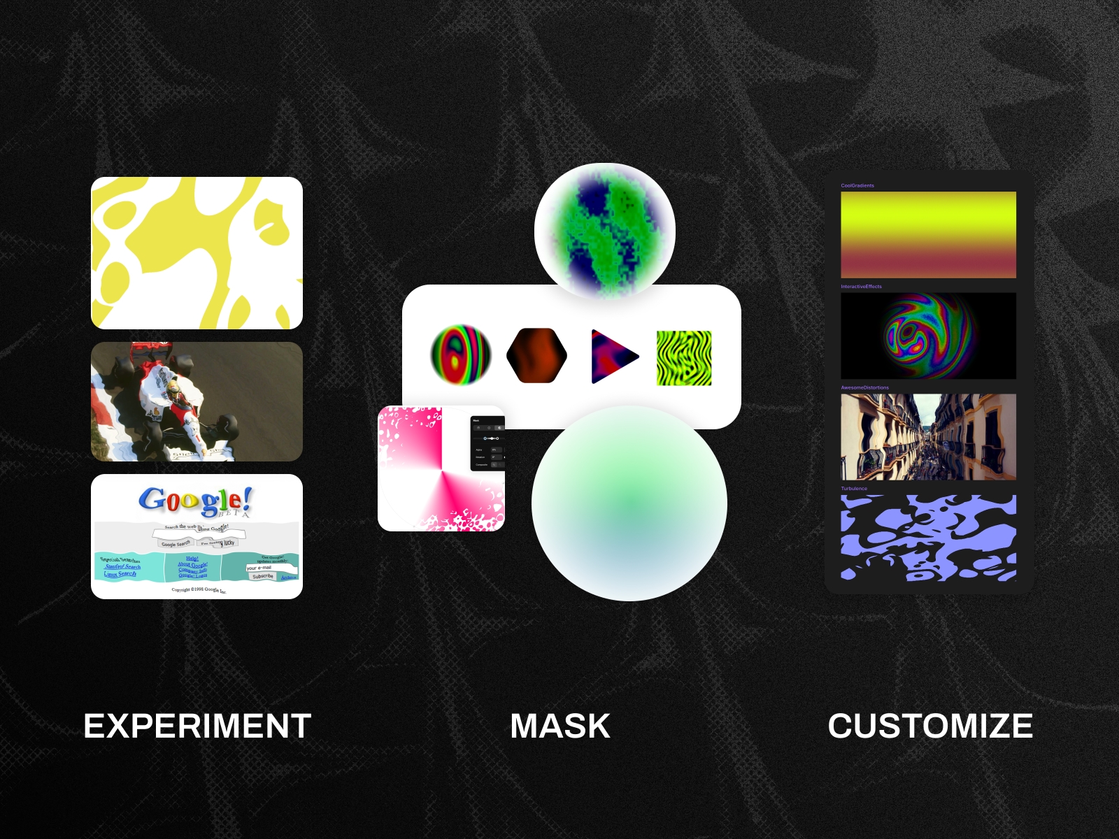 Screenshot 3 for Shader Pack Retro, a Framer Marketplace plugin by byfugu.com.