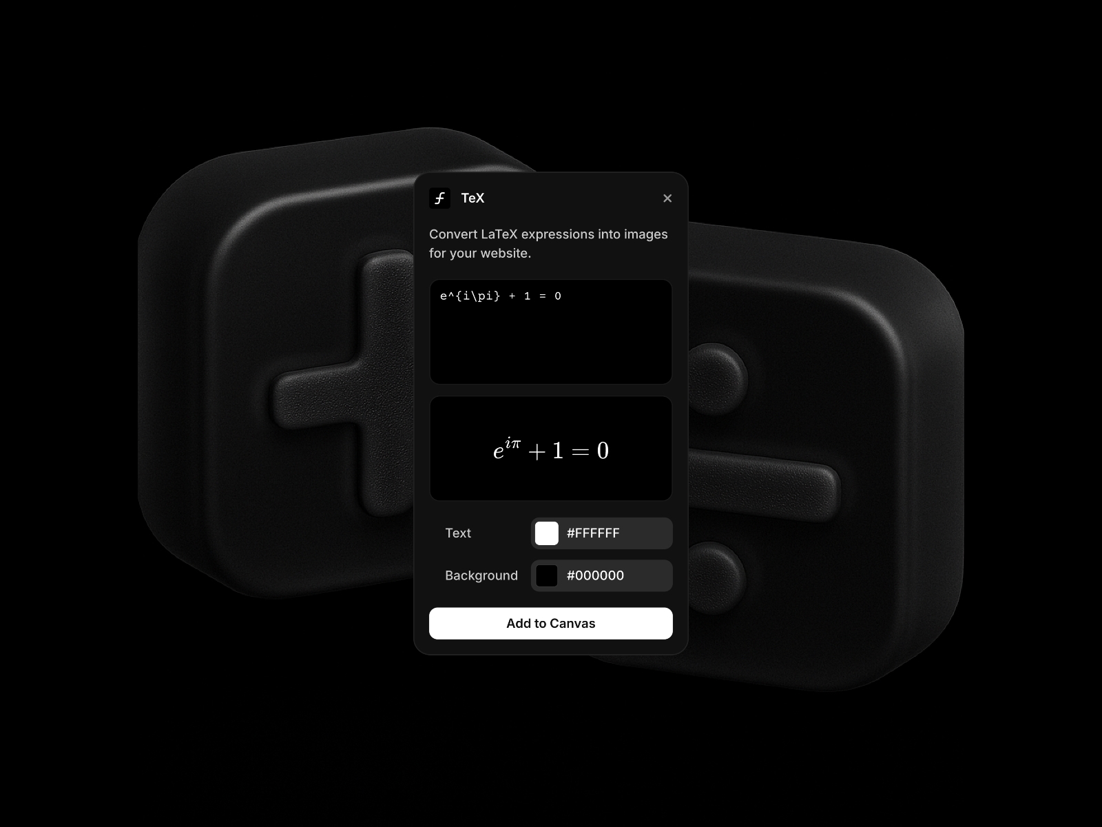 Thumbnail 2 for TeX, a Framer Marketplace plugin by Andreu.