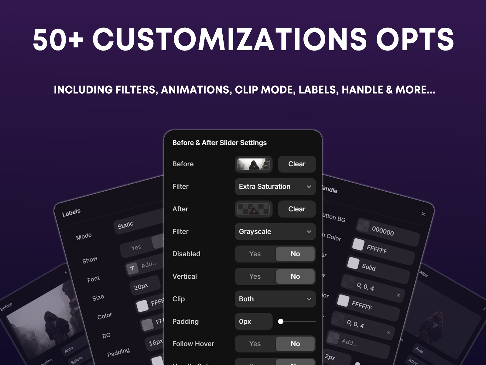 Thumbnail 2 for Before & After Slider, a Framer Marketplace plugin by Vanyadoing.
