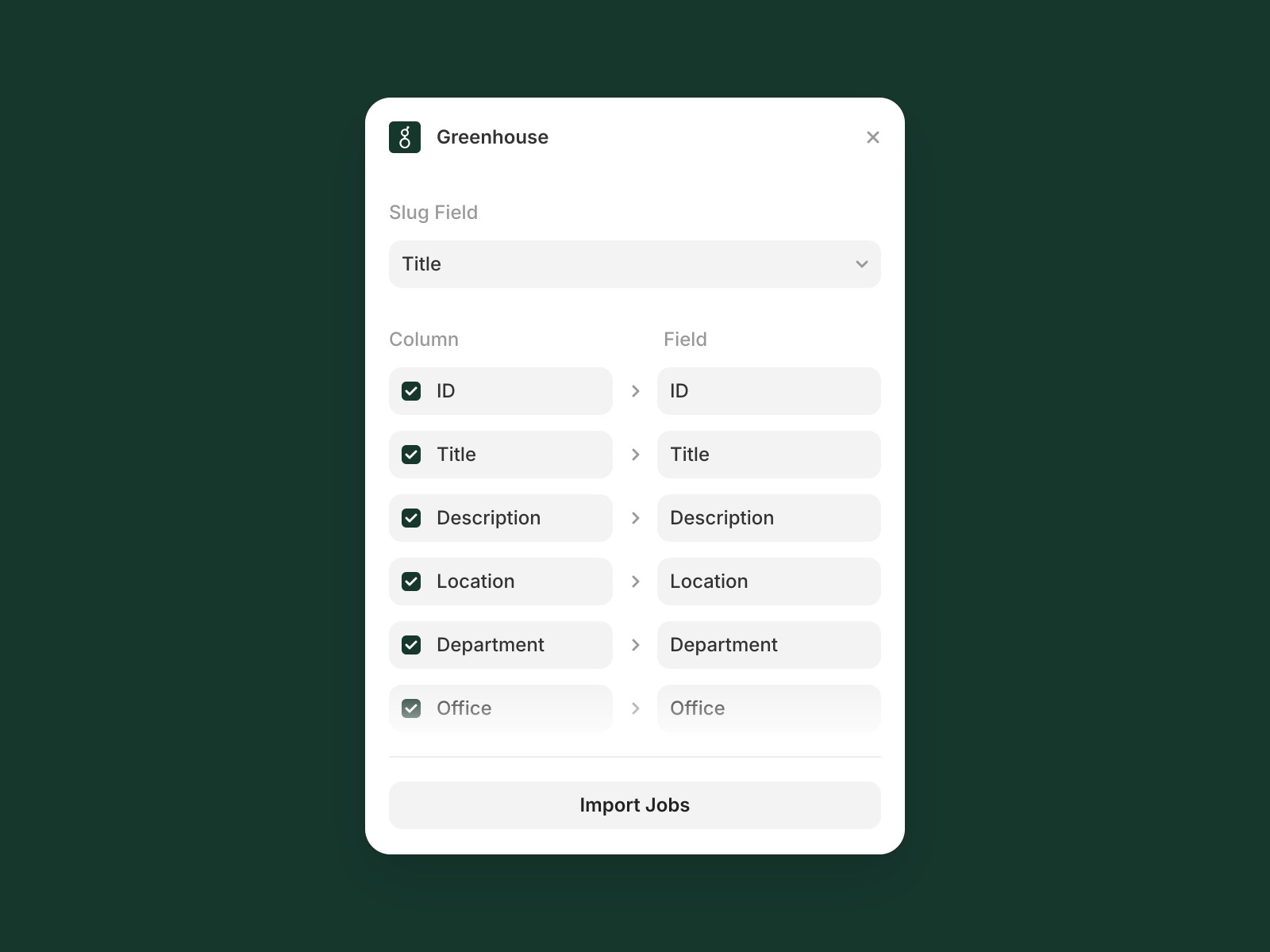 Thumbnail 2 for Greenhouse, a Framer Marketplace plugin by Framer.
