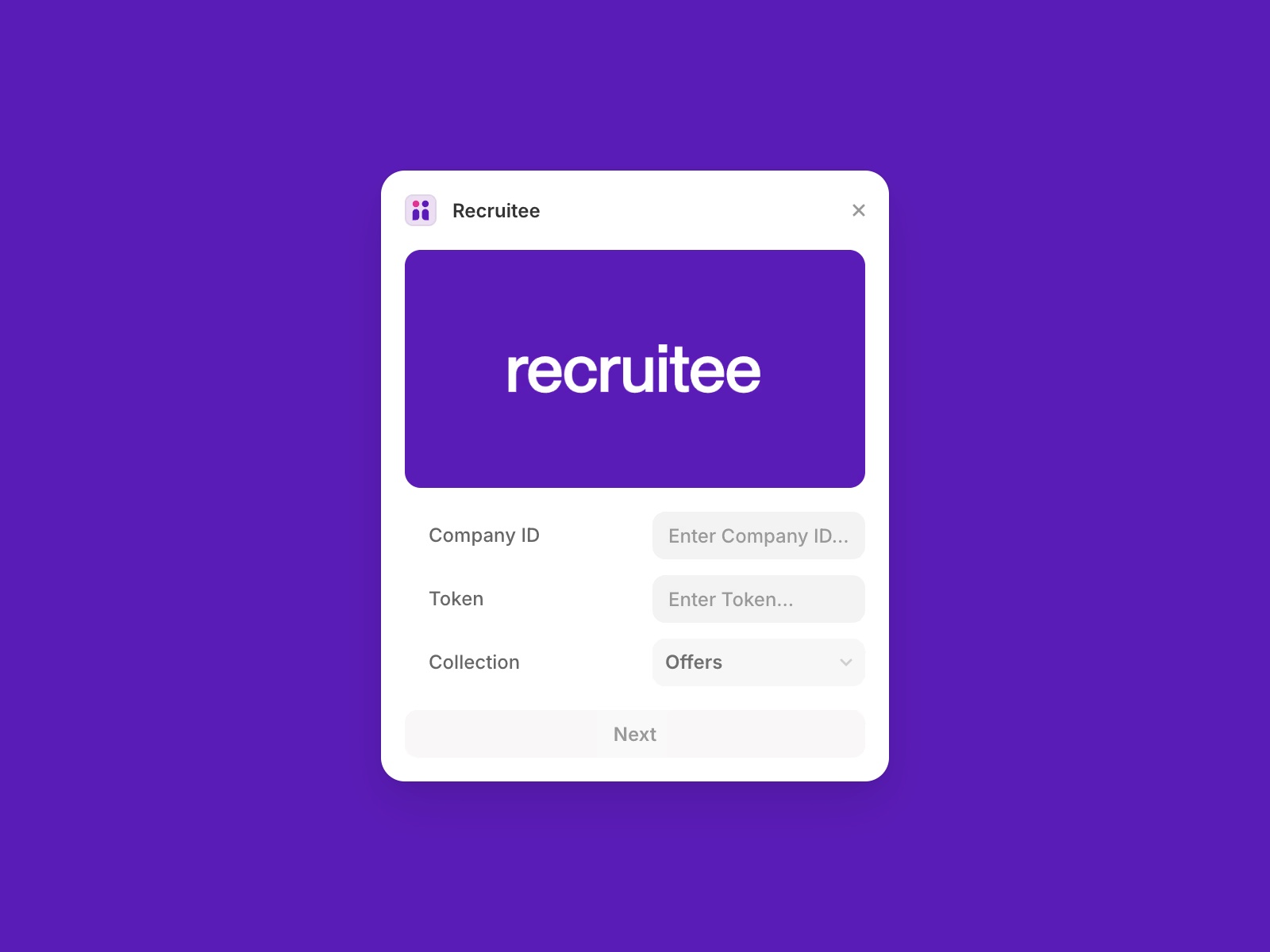 Thumbnail 1 for Recruitee, a Framer Marketplace plugin by Framer.
