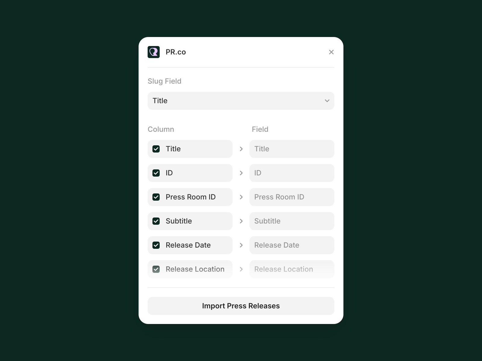 Thumbnail 2 for PR.co, a Framer Marketplace plugin by Framer.