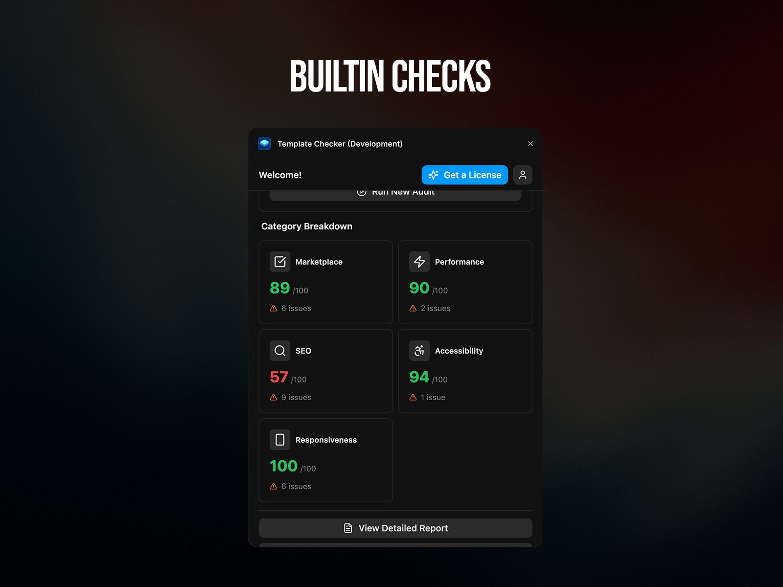 Screenshot 4 for Template Checker, a Framer Marketplace plugin by Syed Saboor.