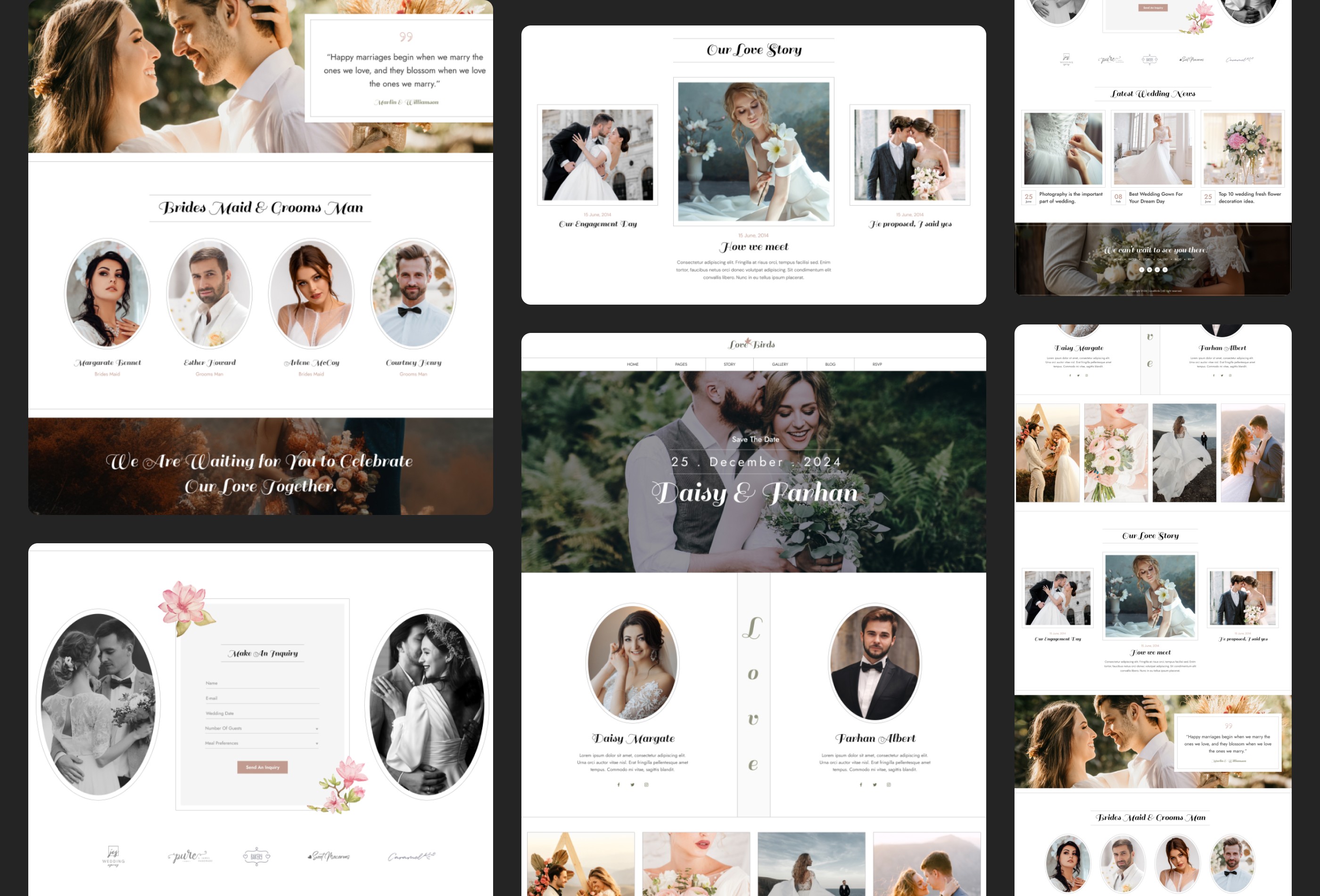Screenshot 3 for Lovebirds, a Framer Marketplace template by Framero.