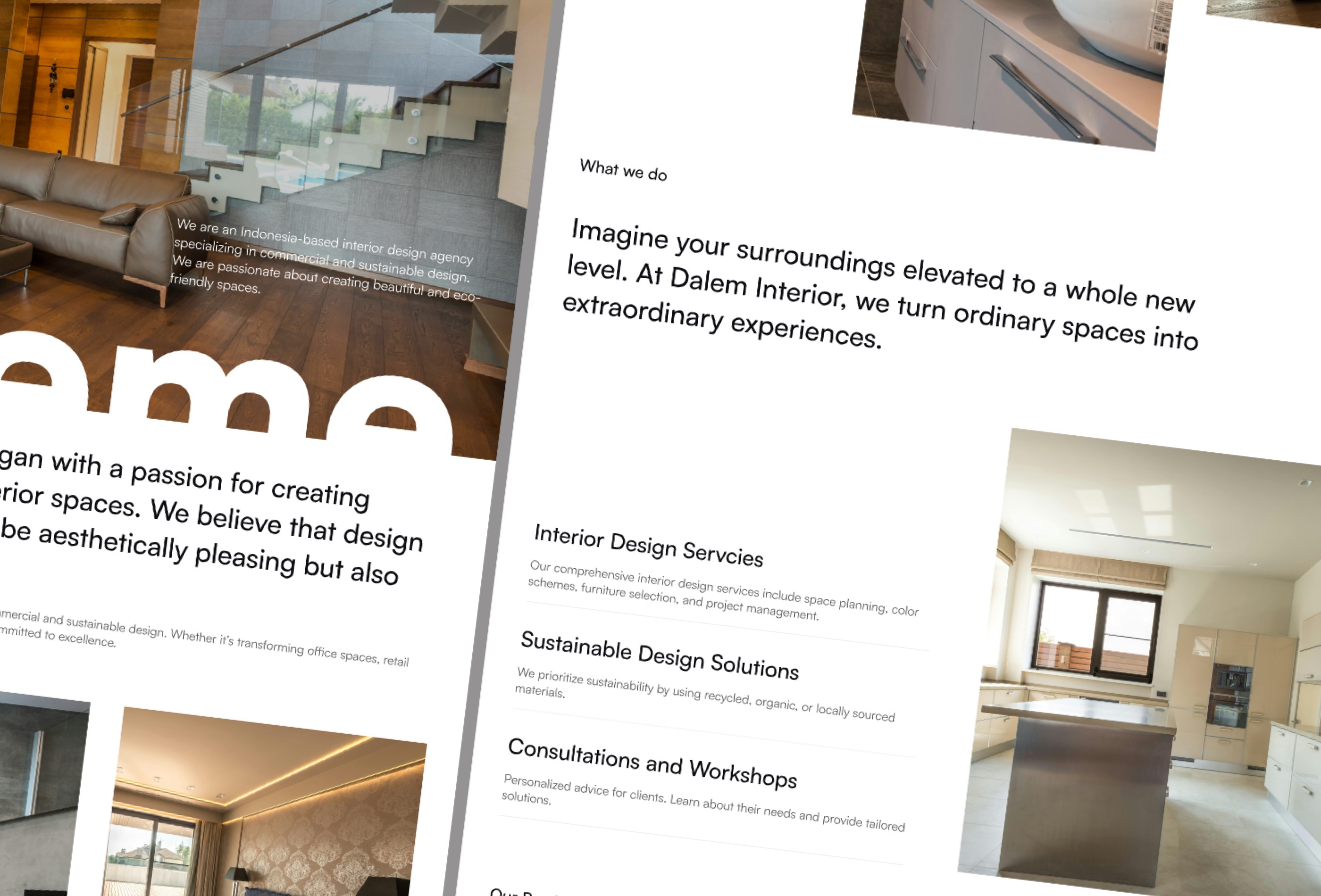 Thumbnail 2 for DalemeInterior, a Framer Marketplace template by Rudityas Wahyu.