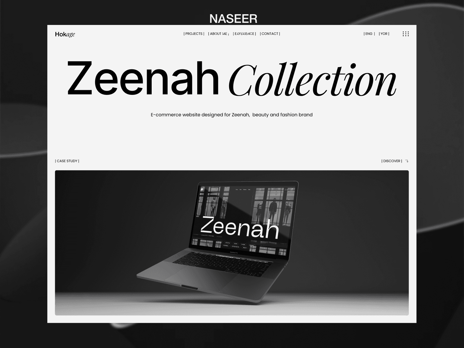 Screenshot 2 for Hokage, a Framer Marketplace template by Studio Duo.