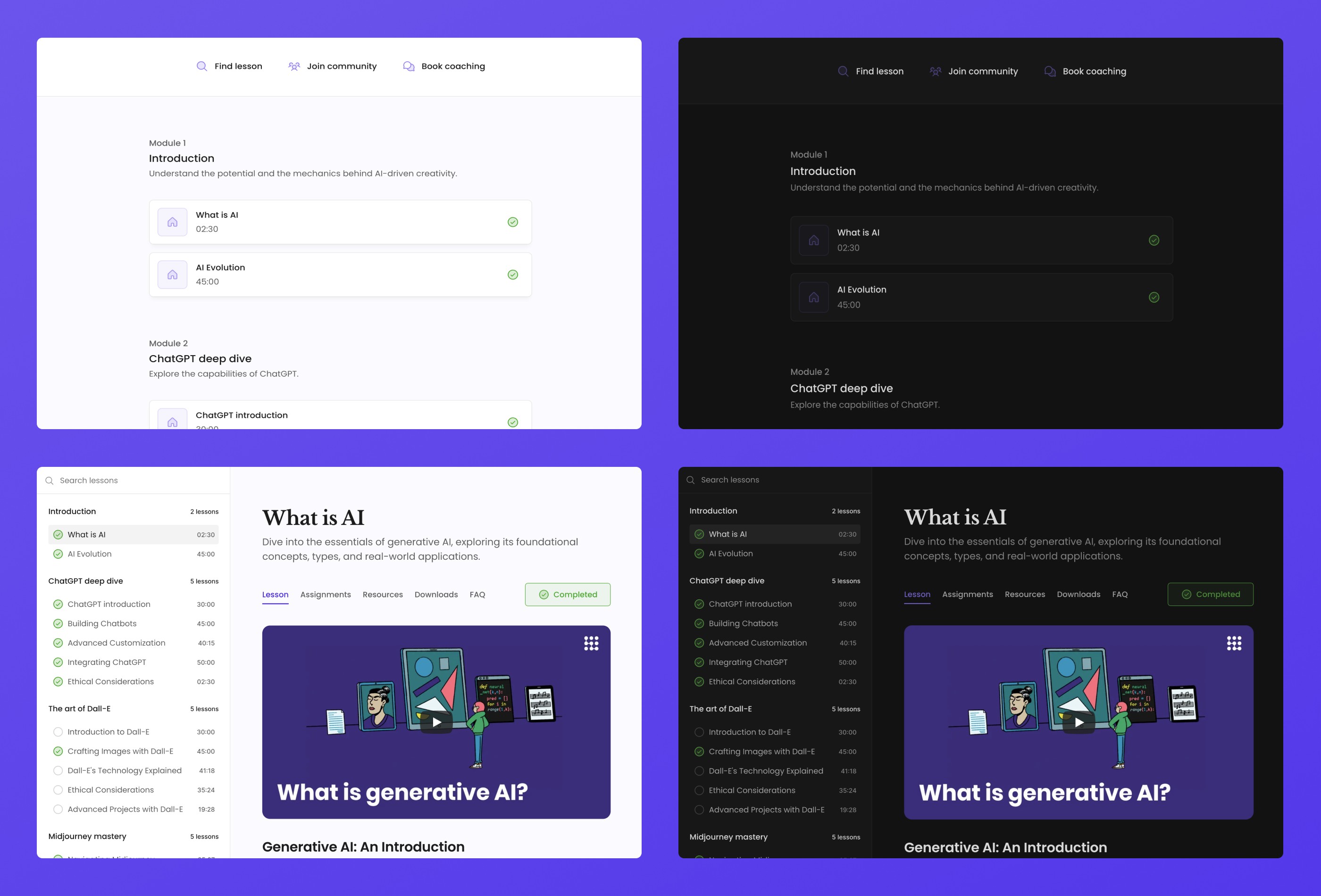 Screenshot 4 for Mastery, a Framer Marketplace template by Boon Design.
