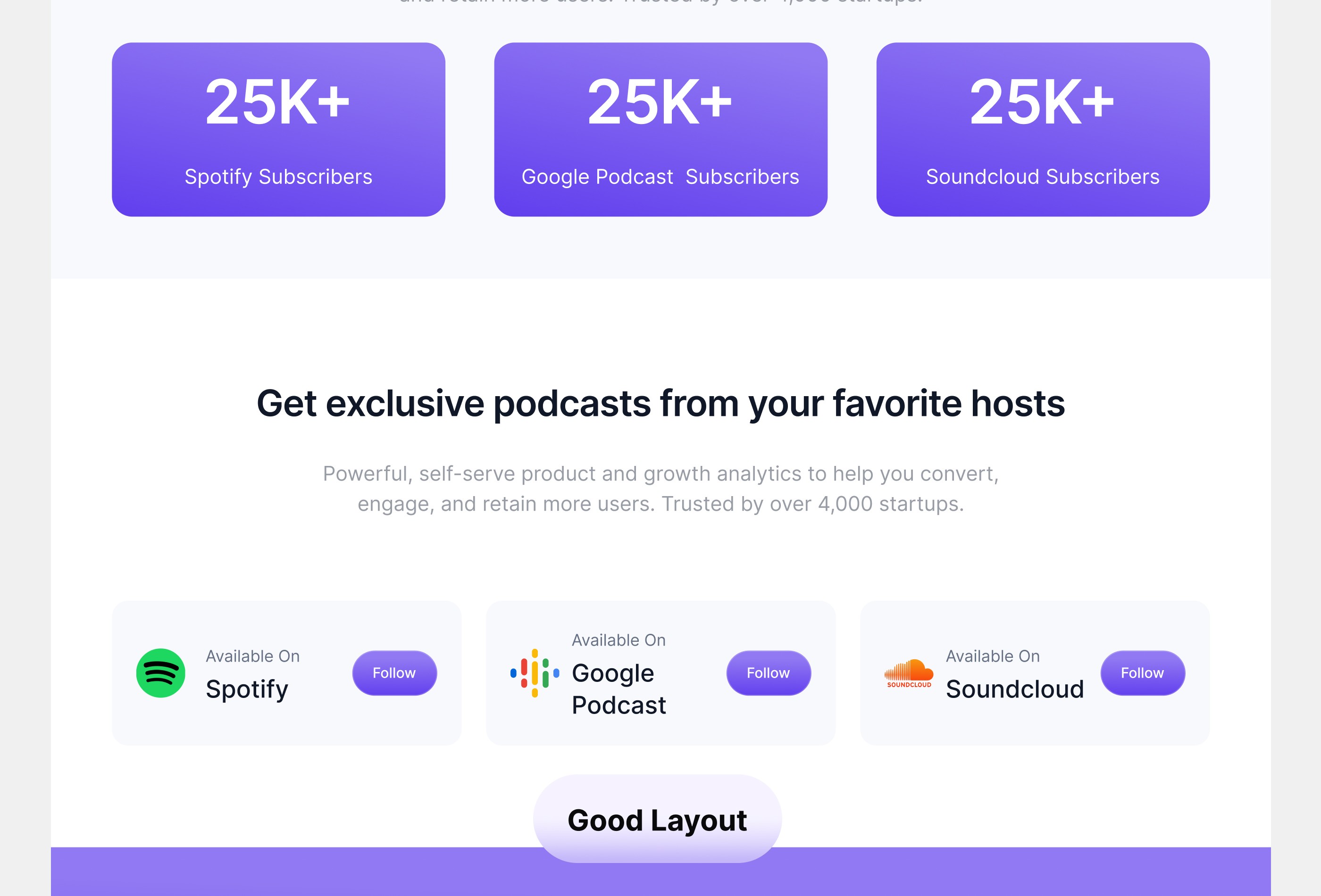 Screenshot 4 for ShareCast, a Framer Marketplace template by Yoga Adam Al Hazmi.