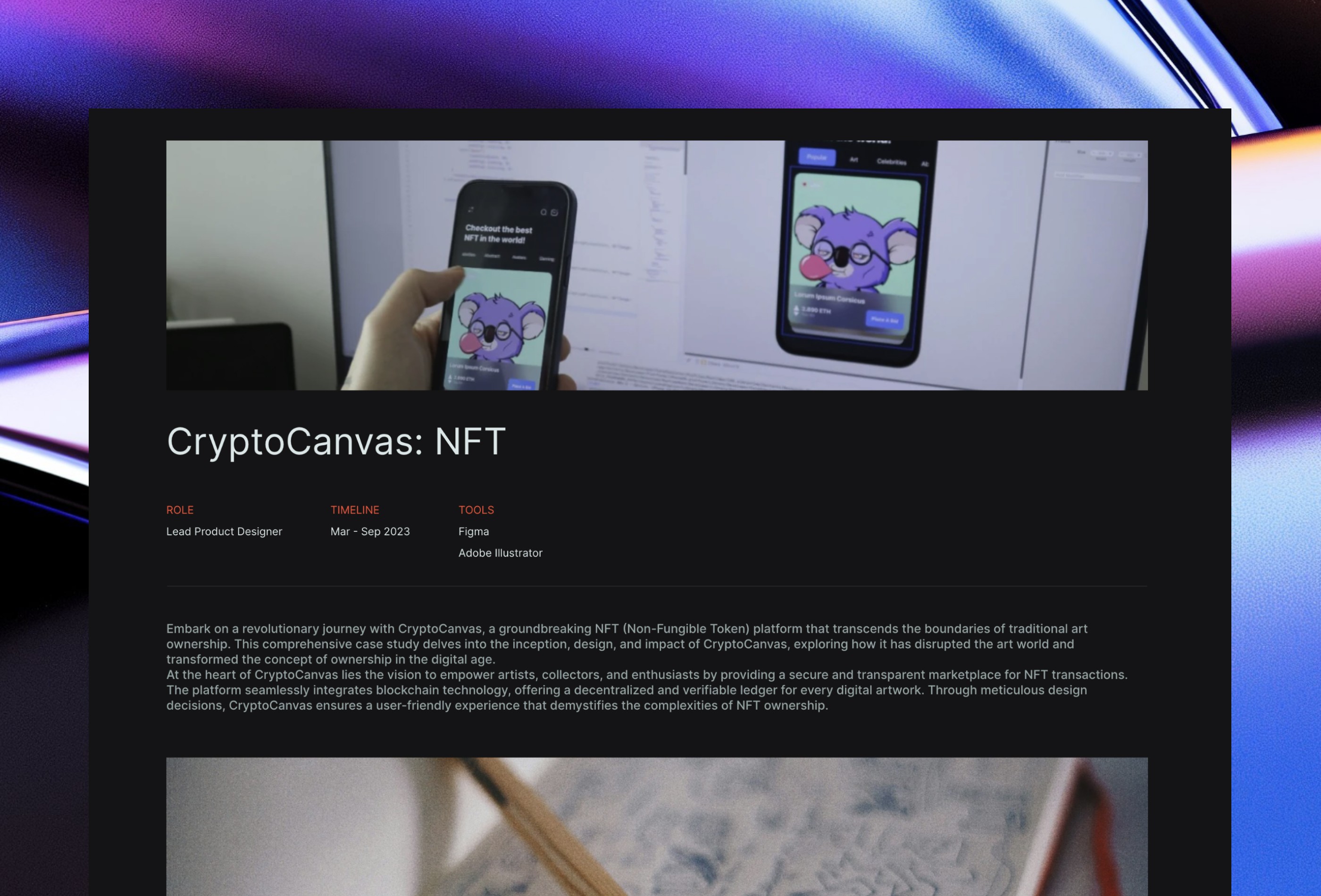 Screenshot 3 for Pasgan, a Framer Marketplace template by Moiz Arshi.