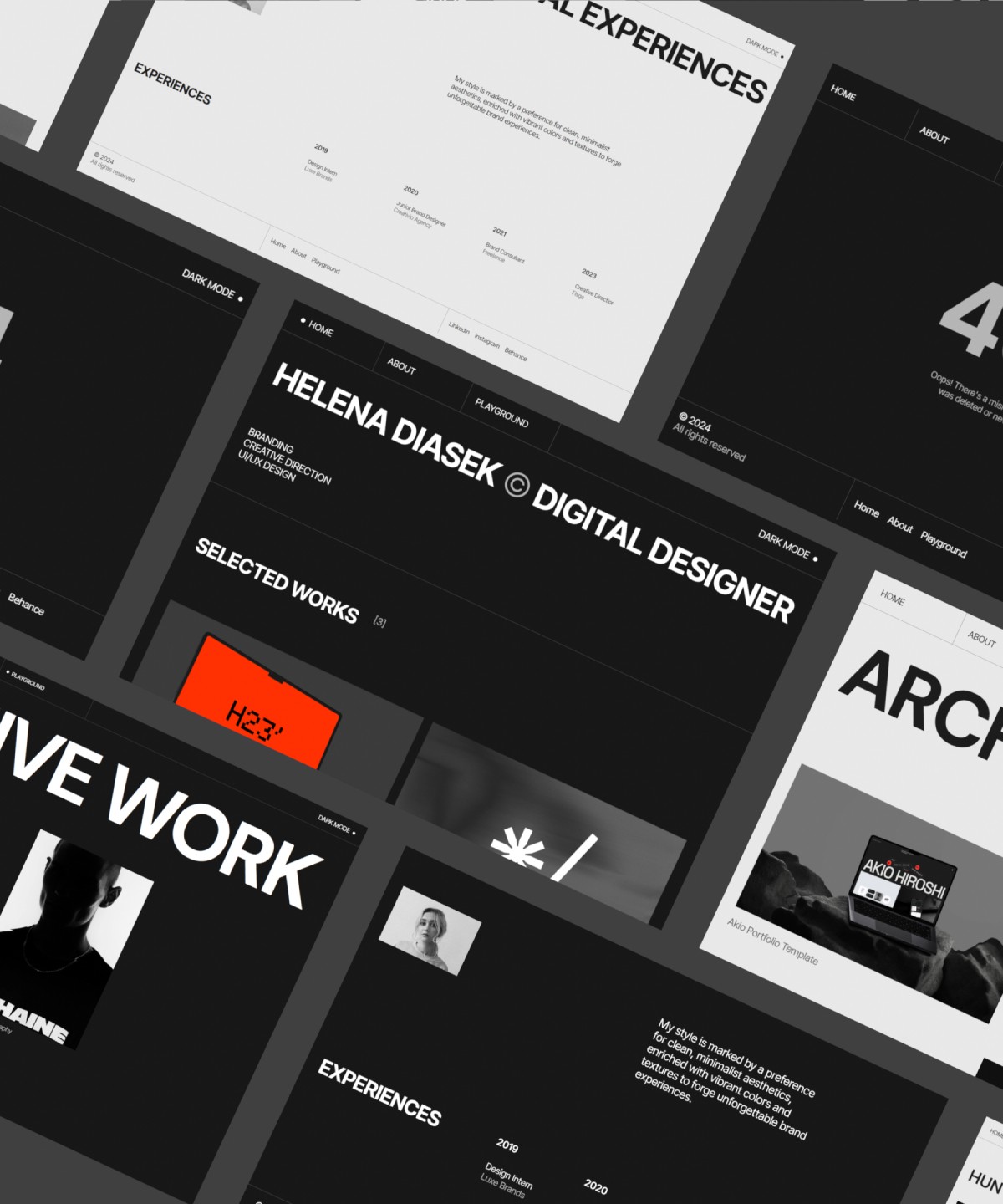 Screenshot 1 for Lumino, a Framer Marketplace template by Joao Alano.