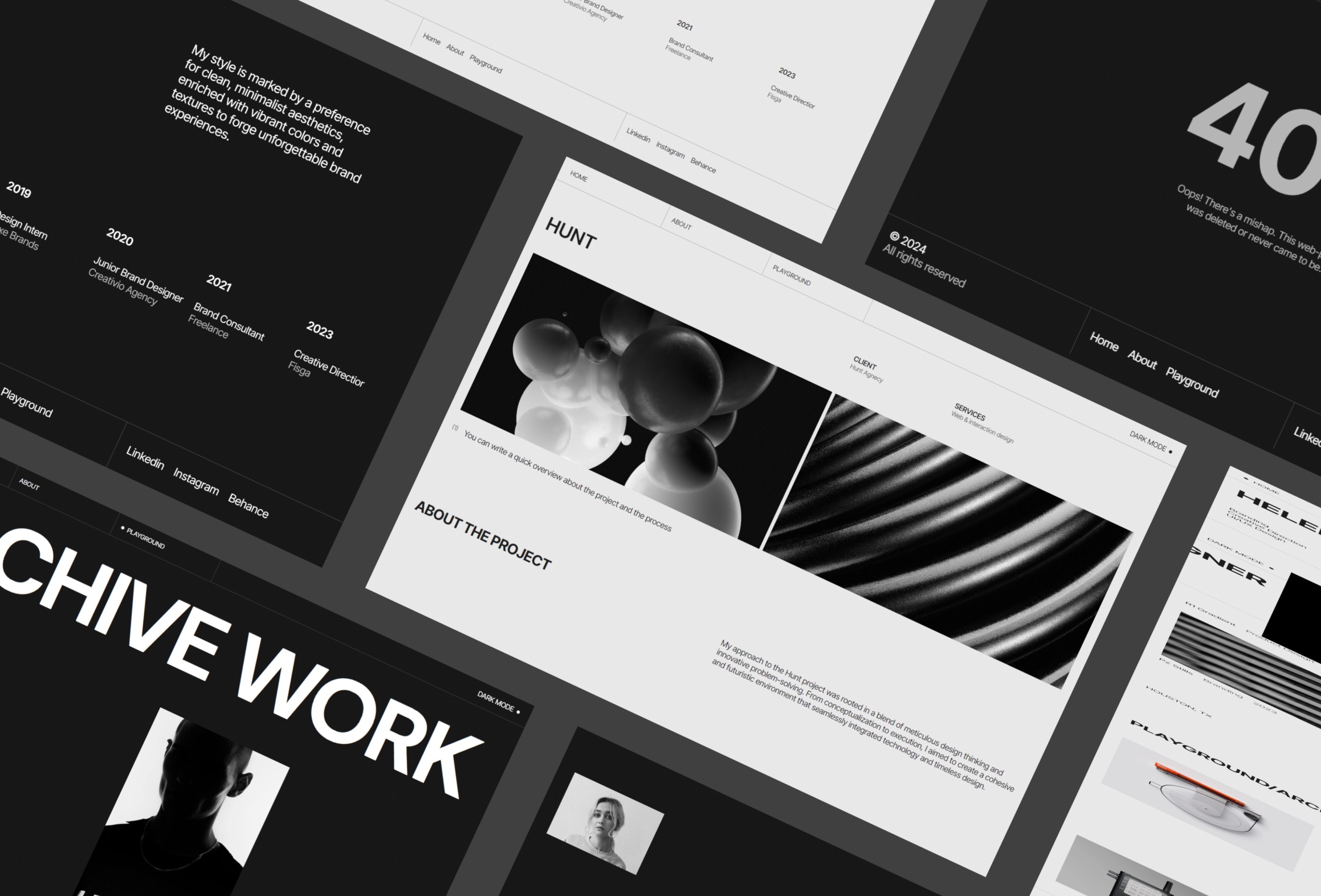 Screenshot 2 for Lumino, a Framer Marketplace template by Joao Alano.