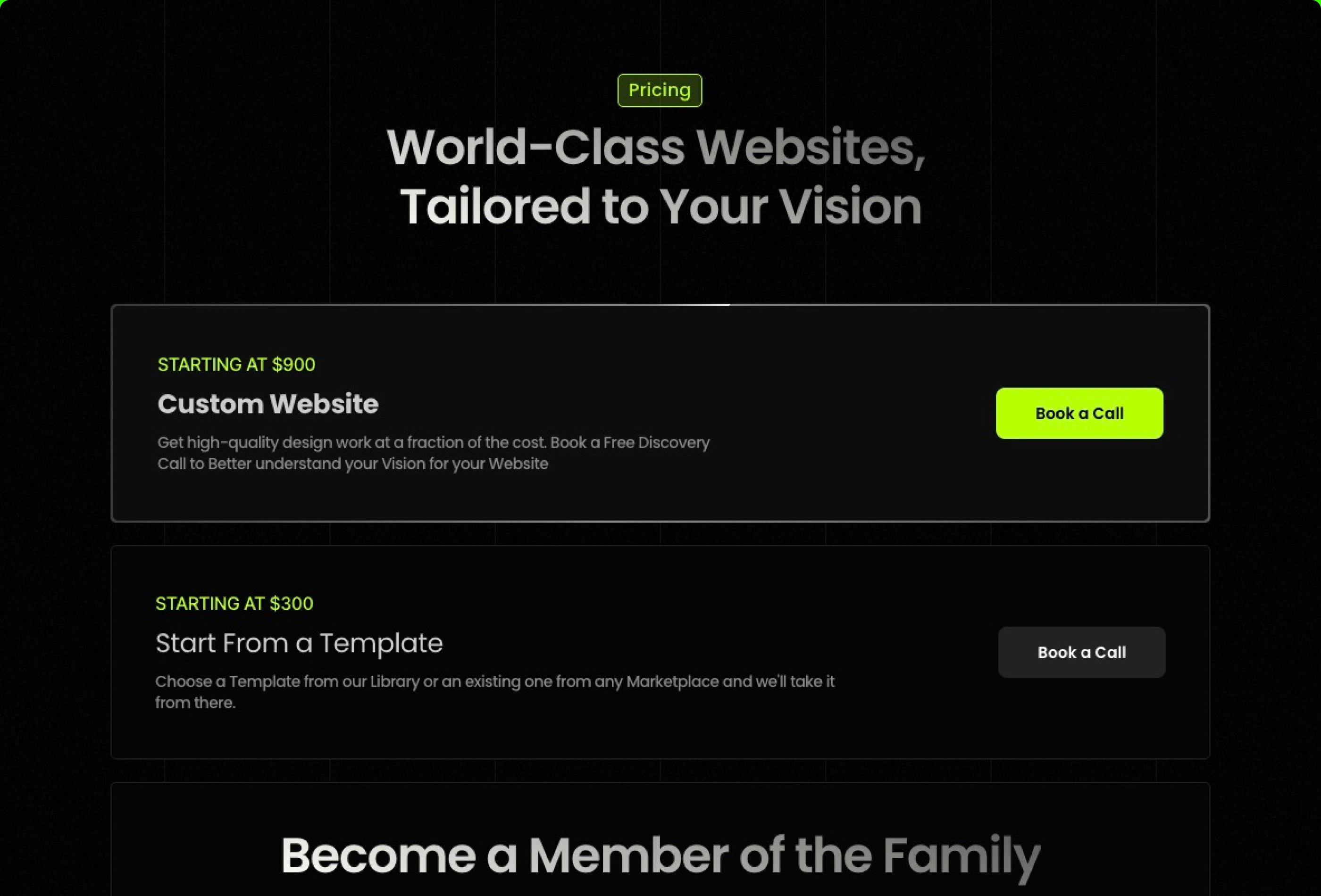 Screenshot 4 for DuduAgency, a Framer Marketplace template by Dudu.