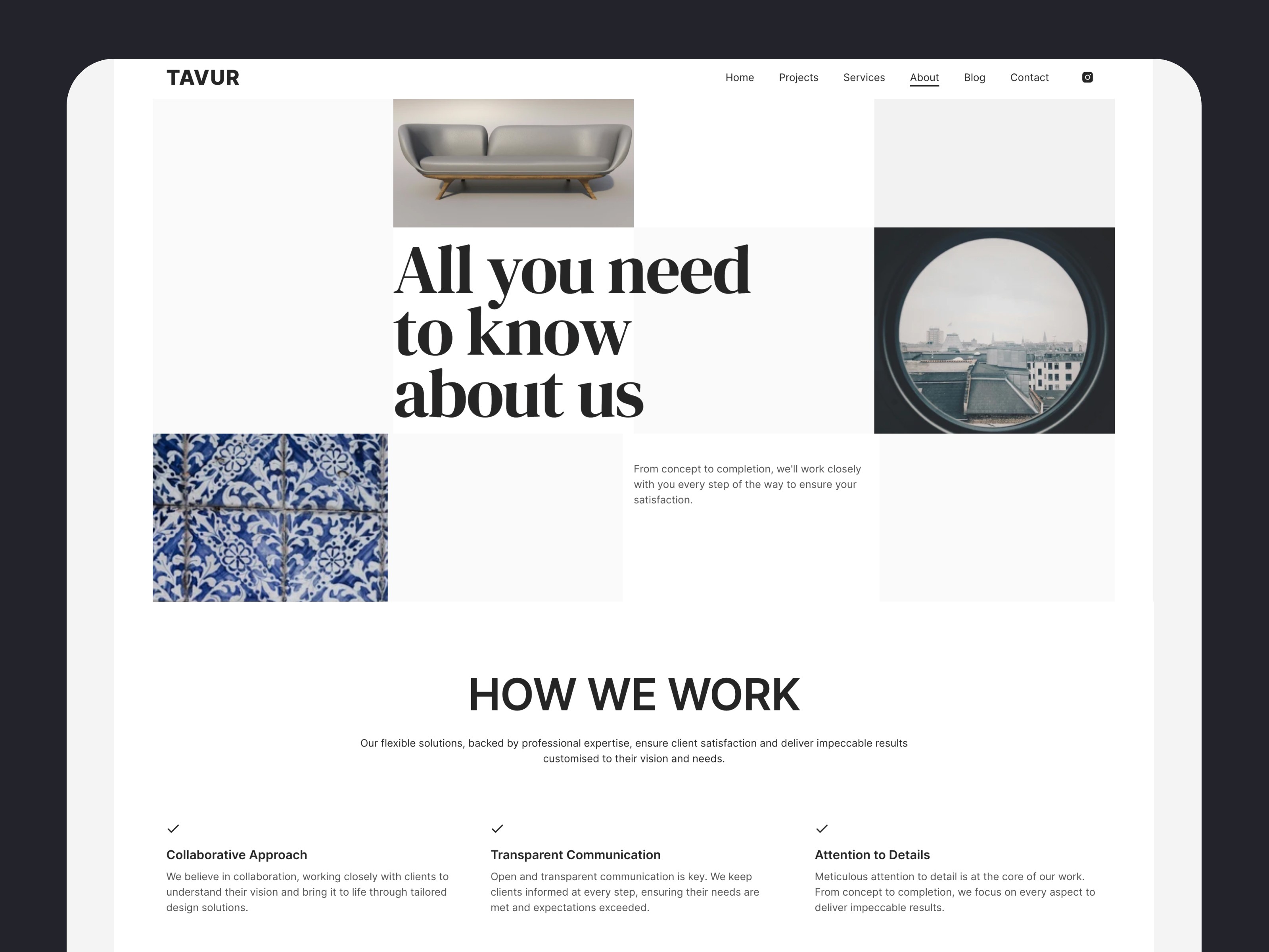 Screenshot 4 for Blueprint, a Framer Marketplace template by Blueprint.