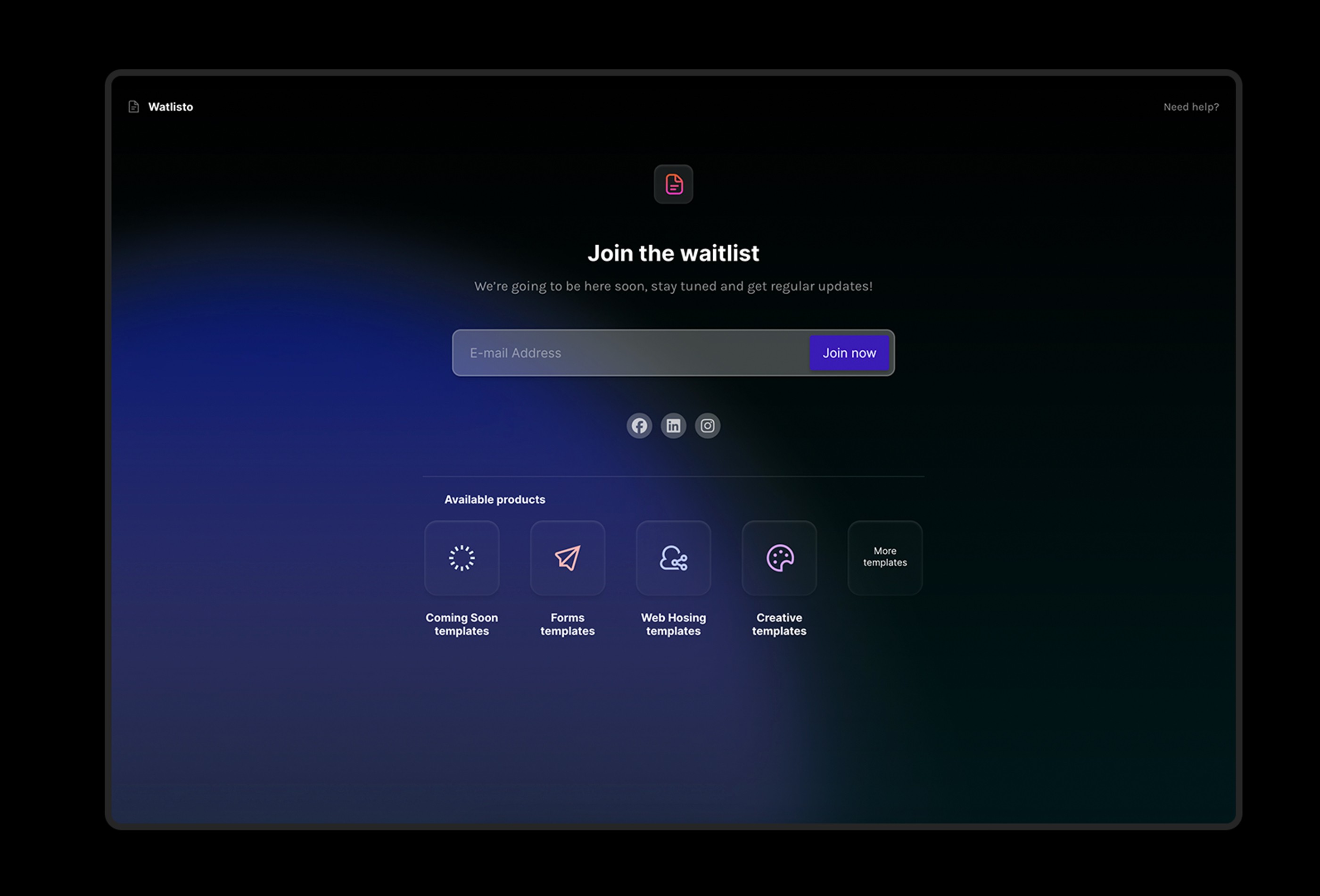 Screenshot 3 for Watlisto, a Framer Marketplace template by Brandio.