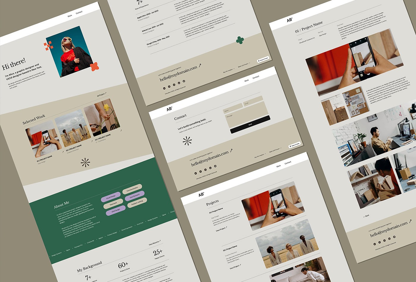 Screenshot 3 for lnlstudios Pro, a Framer Marketplace template by lnlstudios.
