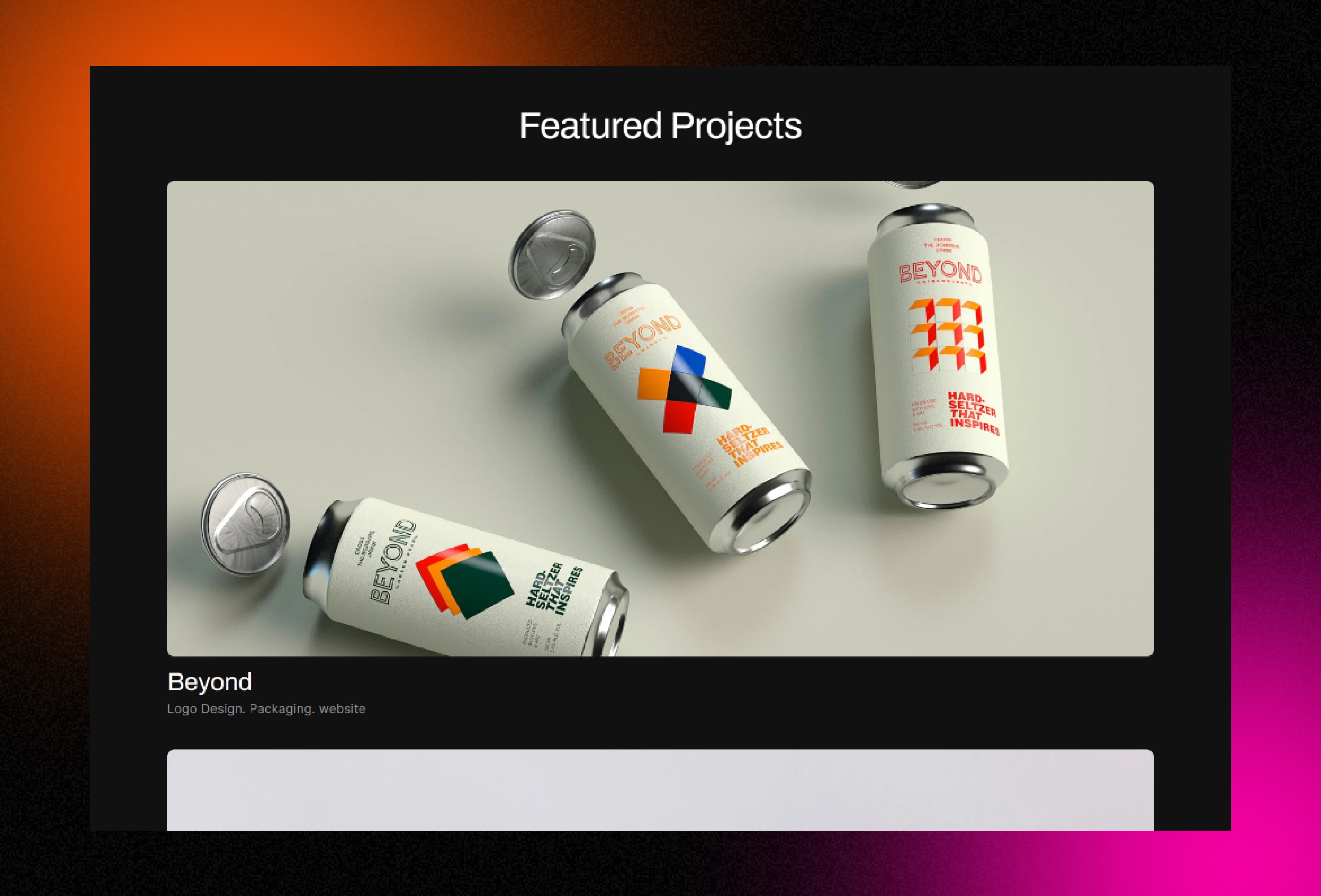 Screenshot 3 for LUMO, a Framer Marketplace template by Tanjim Islam.