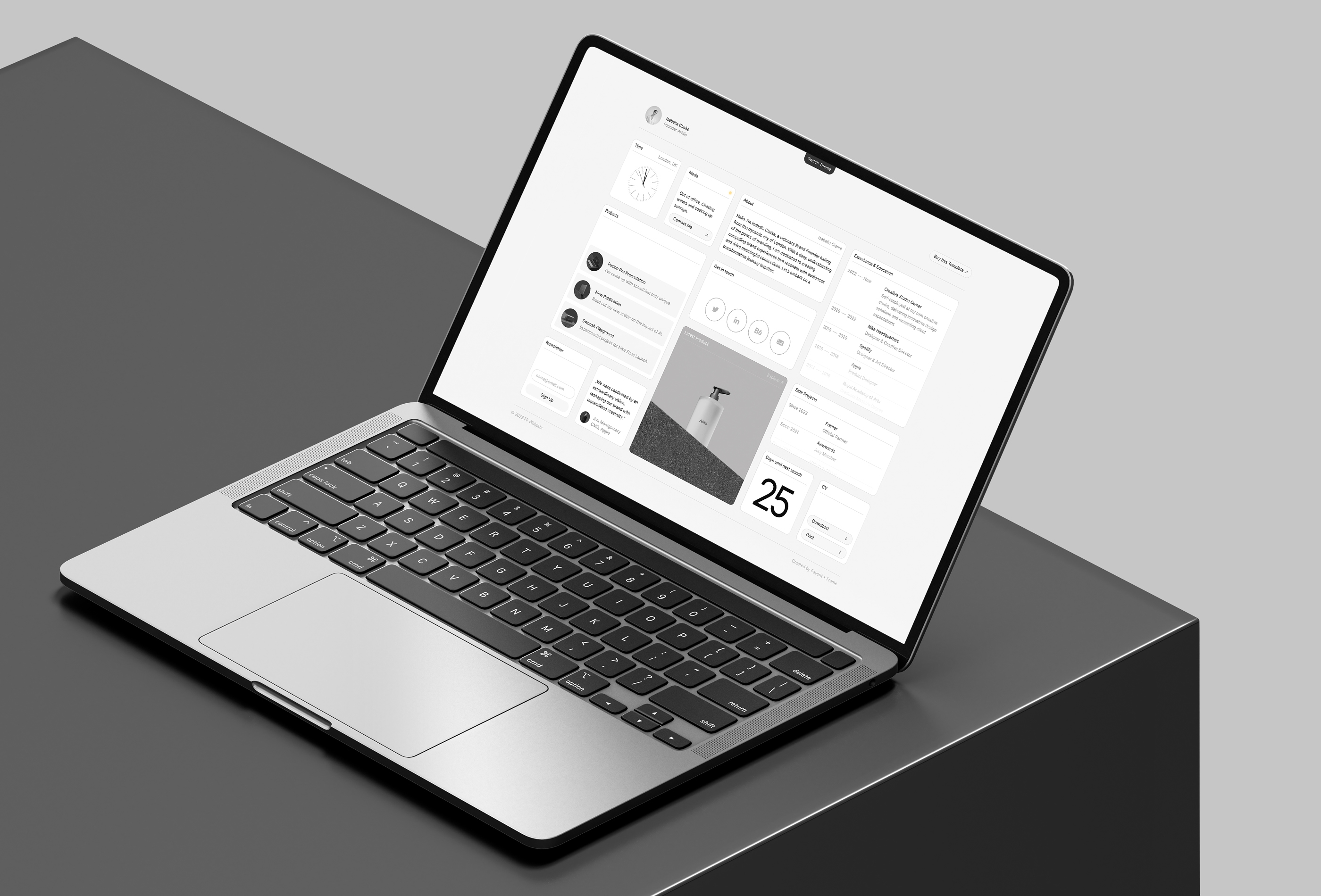 Thumbnail 2 for FFWidgets, a Framer Marketplace template by Favorit × Frame.