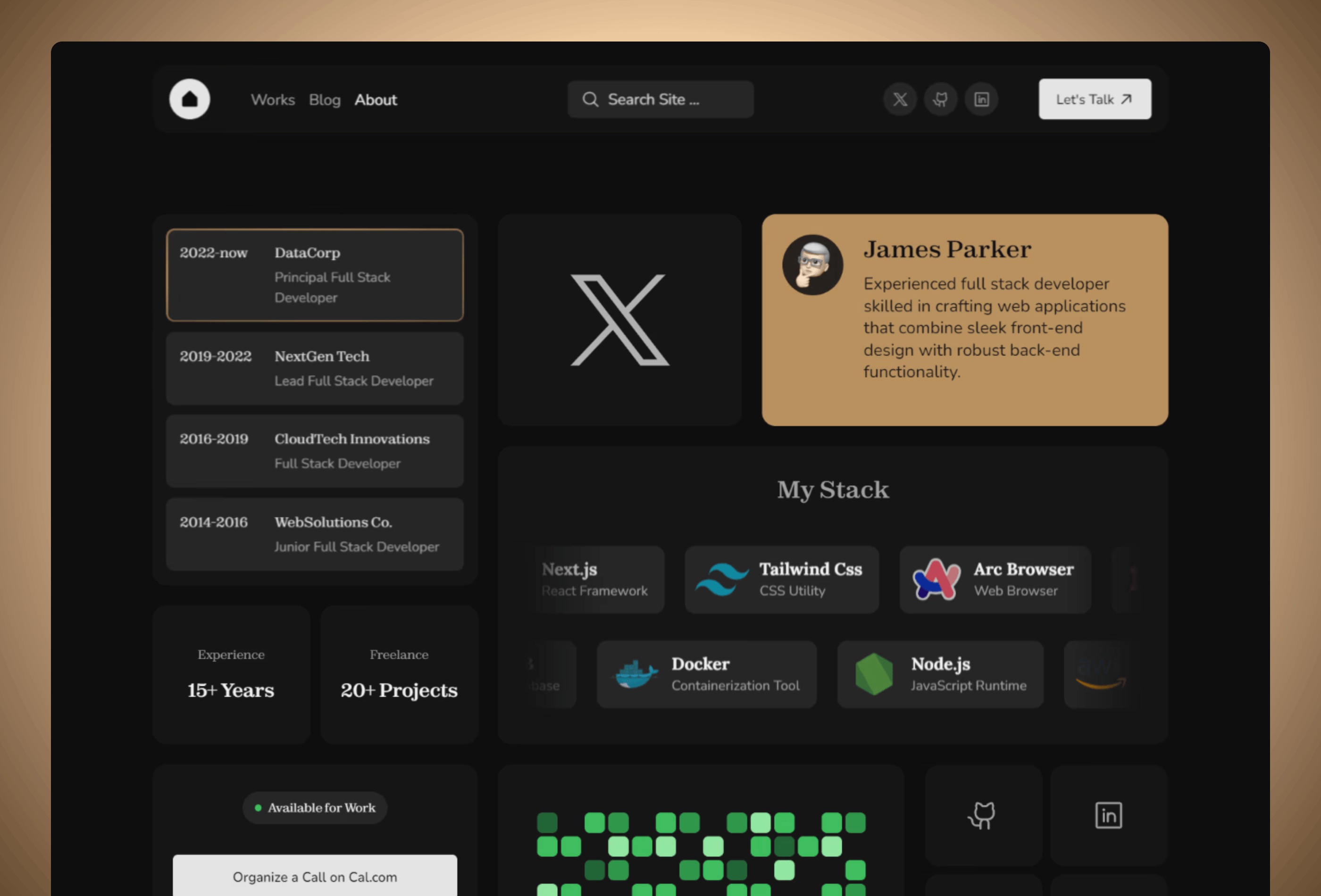 Screenshot 3 for Spotlight, a Framer Marketplace template by Khalid Dashash.
