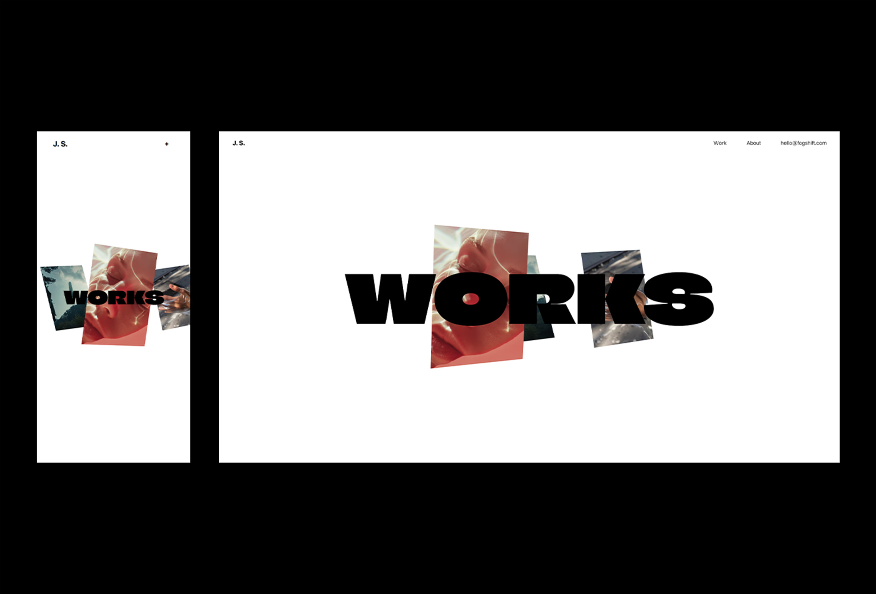 Screenshot 4 for James Savage, a Framer Marketplace template by FogShift.