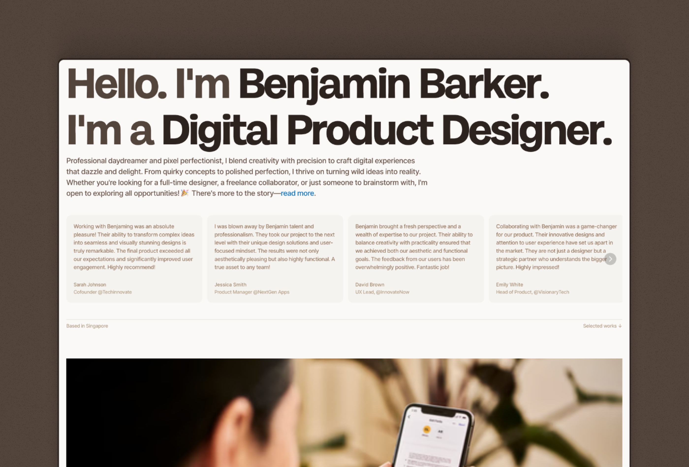 Thumbnail 2 for Naturalness, a Framer Marketplace template by Golden Rays.