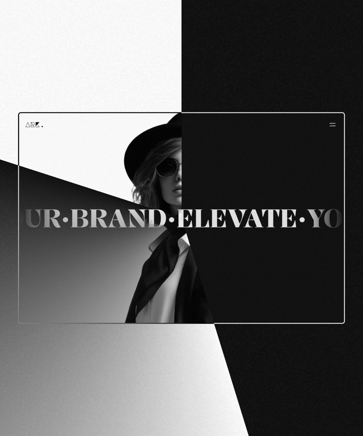 Screenshot 1 for ARK, a Framer Marketplace template by Gustav Salomonsson.