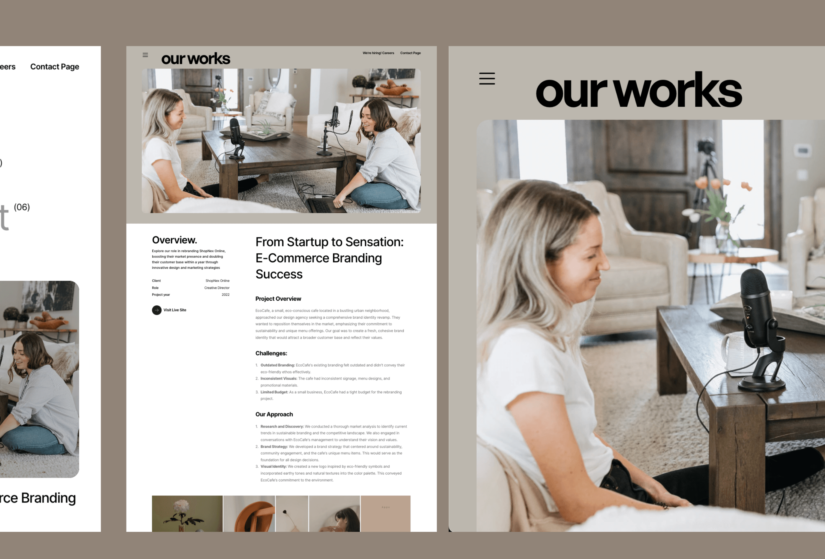 Screenshot 3 for CtrlCmd, a Framer Marketplace template by Flex&Grid.