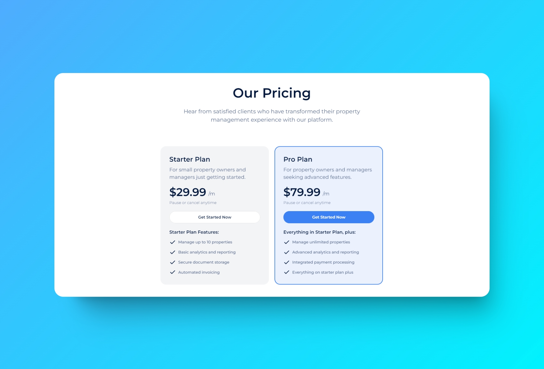 Screenshot 3 for Azura, a Framer Marketplace template by Breeje Anadkat.