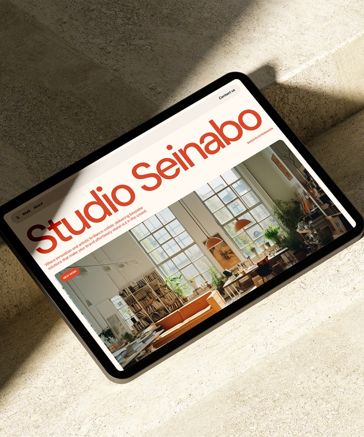 Thumbnail 1 for Studio Seinabo, a Framer Marketplace template by Pixelier Mache.