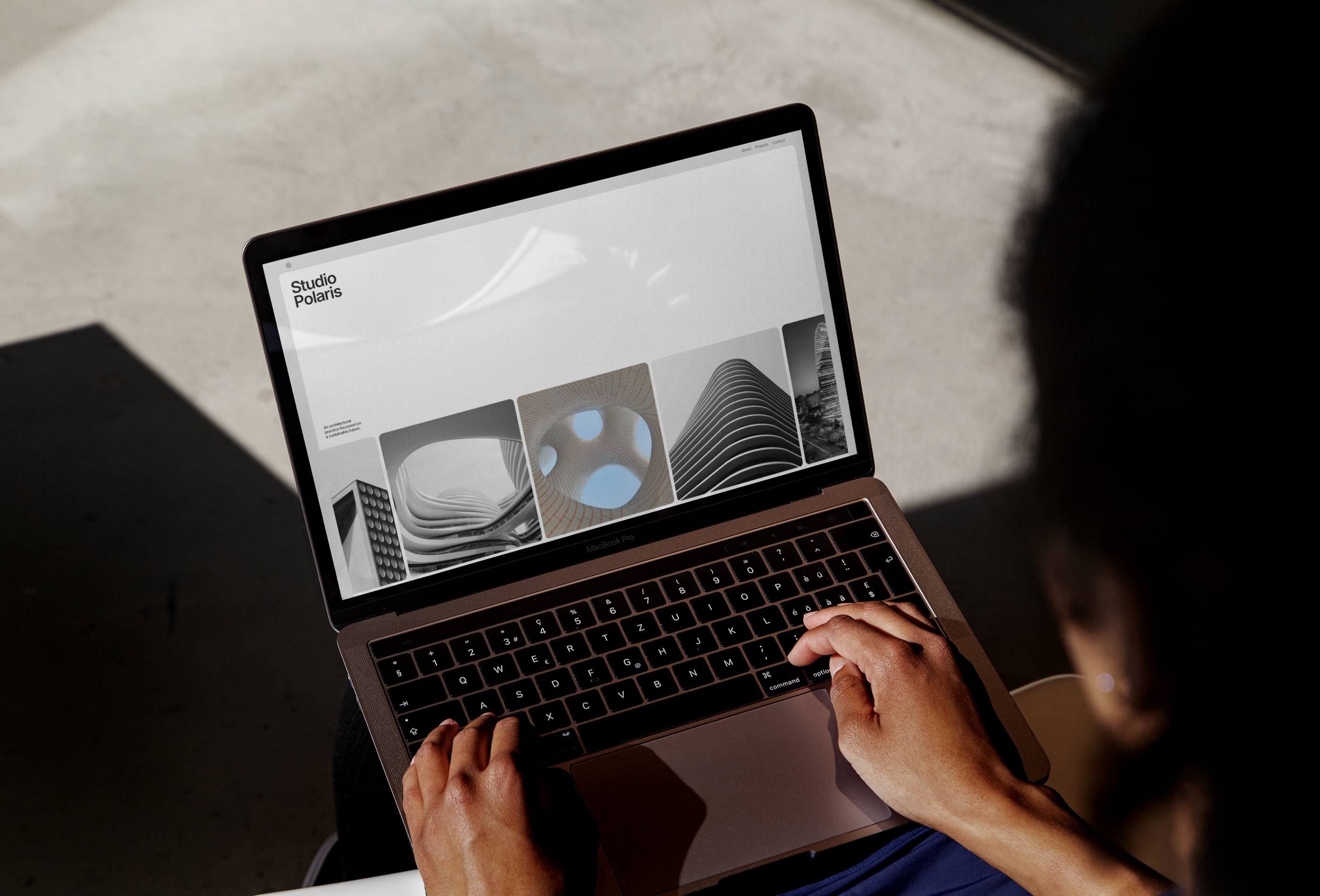 Screenshot 1 for Polaris, a Framer Marketplace template by Omar Yassen.